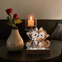 Load image into Gallery viewer, Flower Fairy Diamond Painting Candle Holder Ornaments Aromatherapy Candle Holder
