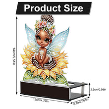 Load image into Gallery viewer, Flower Fairy Diamond Painting Candle Holder Ornaments Aromatherapy Candle Holder
