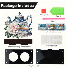 Load image into Gallery viewer, Flower Fairy Diamond Painting Candle Holder Ornaments Aromatherapy Candle Holder
