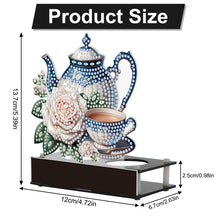 Load image into Gallery viewer, Flower Fairy Diamond Painting Candle Holder Ornaments Aromatherapy Candle Holder

