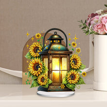 Load image into Gallery viewer, Acrylic Special Shape Flower Night Light 5D DIY Diamond Art Tabletop Decorations
