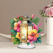 Load image into Gallery viewer, Acrylic Special Shape Flower Night Light 5D DIY Diamond Art Tabletop Decorations
