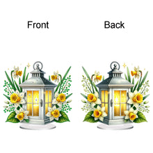 Load image into Gallery viewer, Acrylic Special Shape Flower Night Light 5D DIY Diamond Art Tabletop Decorations
