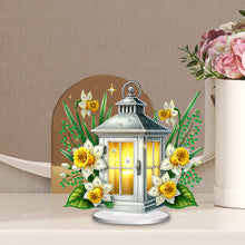 Load image into Gallery viewer, Acrylic Special Shape Flower Night Light 5D DIY Diamond Art Tabletop Decorations
