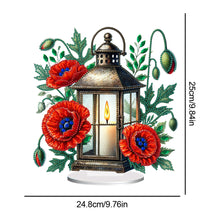 Load image into Gallery viewer, Acrylic Special Shape Flower Night Light 5D DIY Diamond Art Tabletop Decorations
