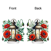 Load image into Gallery viewer, Acrylic Special Shape Flower Night Light 5D DIY Diamond Art Tabletop Decorations
