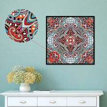 Load image into Gallery viewer, Diamond Painting - Partial Special Shaped - Mandala (30*30CM)
