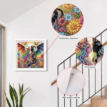 Load image into Gallery viewer, Diamond Painting - Partial Special Shaped - Devil lovers (30*30CM)

