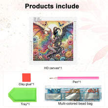 Load image into Gallery viewer, Diamond Painting - Partial Special Shaped - Devil lovers (30*30CM)
