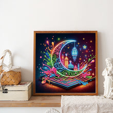 Load image into Gallery viewer, Diamond Painting - Partial Special Shaped - Fluorescence magic book (30*30CM)
