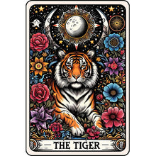 Load image into Gallery viewer, Diamond Painting - Full Round - Card tiger (40*60CM)
