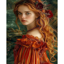 Load image into Gallery viewer, Diamond Painting - Full Square - Autumn girl (40*50CM)
