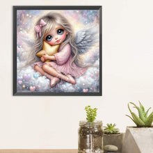 Load image into Gallery viewer, Diamond Painting - Full Round - Star angel girl (30*30CM)
