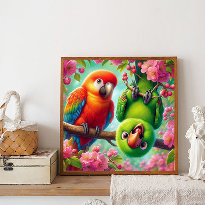 Diamond Painting - Full Round - Macaw (30*30CM)