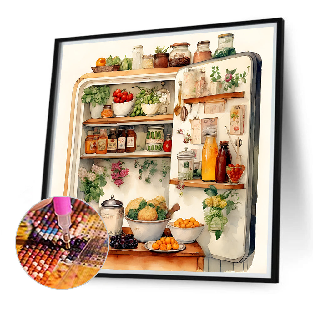 Diamond Painting - Full Round - Warm cabinet (40*40CM)