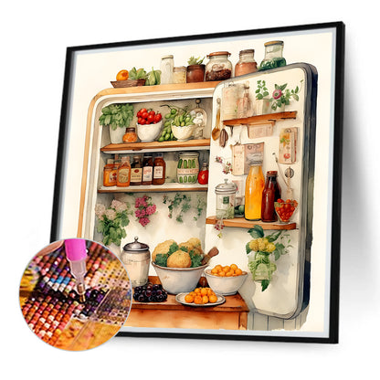 Diamond Painting - Full Round - Warm cabinet (40*40CM)