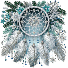Load image into Gallery viewer, Diamond Painting - Partial Special Shaped - Dream Catcher (30*30CM)
