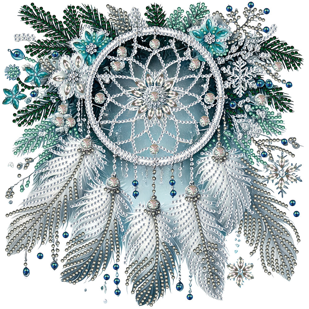 Diamond Painting - Partial Special Shaped - Dream Catcher (30*30CM)
