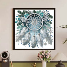 Load image into Gallery viewer, Diamond Painting - Partial Special Shaped - Dream Catcher (30*30CM)
