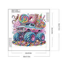 Load image into Gallery viewer, Diamond Painting - Partial Special Shaped - Candy Dessert Off-Road Vehicle (30*30CM)
