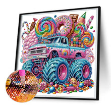 Load image into Gallery viewer, Diamond Painting - Partial Special Shaped - Candy Dessert Off-Road Vehicle (30*30CM)
