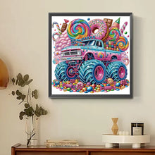 Load image into Gallery viewer, Diamond Painting - Partial Special Shaped - Candy Dessert Off-Road Vehicle (30*30CM)
