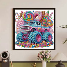 Load image into Gallery viewer, Diamond Painting - Partial Special Shaped - Candy Dessert Off-Road Vehicle (30*30CM)
