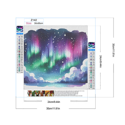 Diamond Painting - Full Round - Aurora (30*30CM)
