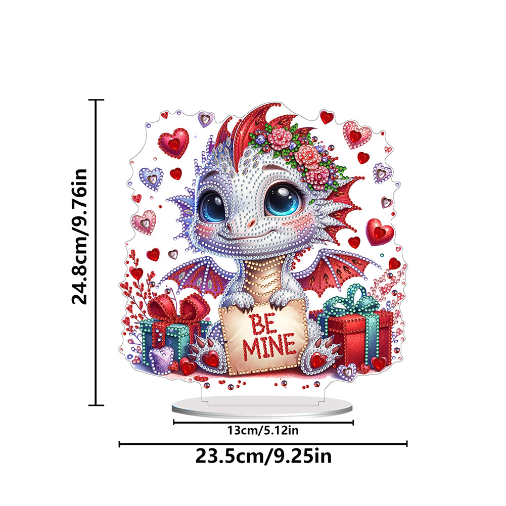 Acrylic Special Shape Owls Diamond Painting Desktop Decors for Home Office Decor