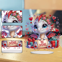 Load image into Gallery viewer, Acrylic Special Shape Owls Diamond Painting Desktop Decors for Home Office Decor
