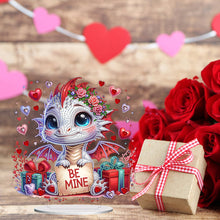 Load image into Gallery viewer, Acrylic Special Shape Owls Diamond Painting Desktop Decors for Home Office Decor
