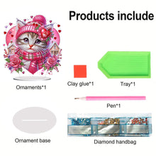 Load image into Gallery viewer, Acrylic Special Shape Owls Diamond Painting Desktop Decors for Home Office Decor
