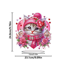 Load image into Gallery viewer, Acrylic Special Shape Owls Diamond Painting Desktop Decors for Home Office Decor
