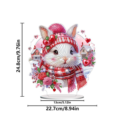 Acrylic Special Shape Owls Diamond Painting Desktop Decors for Home Office Decor