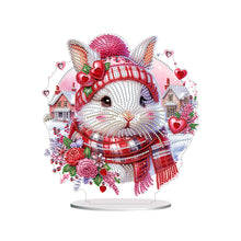 Load image into Gallery viewer, Acrylic Special Shape Owls Diamond Painting Desktop Decors for Home Office Decor
