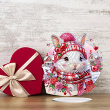 Load image into Gallery viewer, Acrylic Special Shape Owls Diamond Painting Desktop Decors for Home Office Decor
