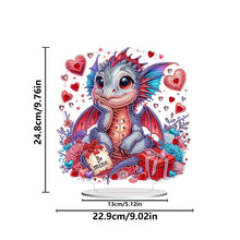 Load image into Gallery viewer, Acrylic Special Shape Owls Diamond Painting Desktop Decors for Home Office Decor
