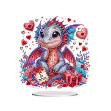 Load image into Gallery viewer, Acrylic Special Shape Owls Diamond Painting Desktop Decors for Home Office Decor
