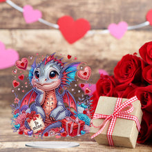 Load image into Gallery viewer, Acrylic Special Shape Owls Diamond Painting Desktop Decors for Home Office Decor
