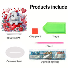 Load image into Gallery viewer, Acrylic Special Shape Owls Diamond Painting Desktop Decors for Home Office Decor
