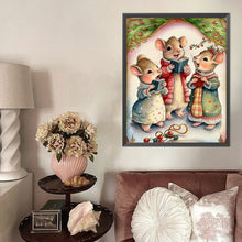 Load image into Gallery viewer, AB Diamond Painting - Full Round - Mice choir (40*50CM)
