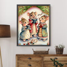 Load image into Gallery viewer, AB Diamond Painting - Full Round - Mice choir (40*50CM)
