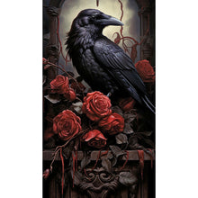 Load image into Gallery viewer, Diamond Painting - Full Round - Dark crow (40*70CM)
