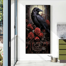 Load image into Gallery viewer, Diamond Painting - Full Round - Dark crow (40*70CM)
