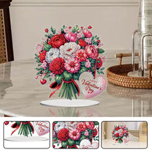 Load image into Gallery viewer, Acrylic Special Shaped Bouquet DIY Desktop Diamond Painting Art Kits for Home
