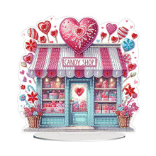 Load image into Gallery viewer, Acrylic Special Shaped Candy Store DIY Desktop Diamond Painting Art Kit for Home
