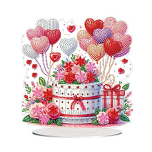 Load image into Gallery viewer, Acrylic Special Shaped Love Cake DIY Desktop Diamond Painting Art Kits for Home
