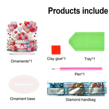Load image into Gallery viewer, Acrylic Special Shaped Love Cake DIY Desktop Diamond Painting Art Kits for Home
