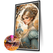 Load image into Gallery viewer, Diamond Painting - Full Square - Castle princess (40*75CM)
