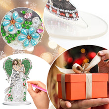 Load image into Gallery viewer, Angel Desktop Diamond Art Kits Rhinestones Desktop Ornaments Bedroom Table Decor
